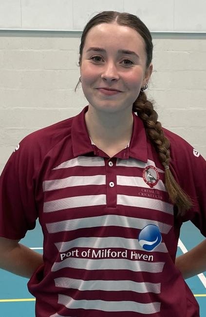 Ava Midgley 4 for 0 for Cresselly